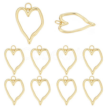 10Pcs Brass Pendants KK-ME0001-63-1