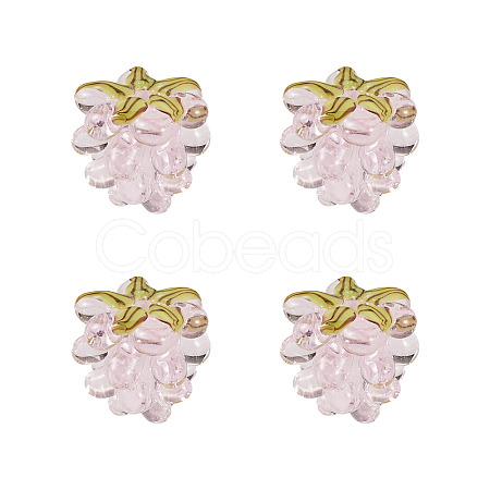 4Pcs Handmade Lampwork Beads LAMP-TA0002-24B-1