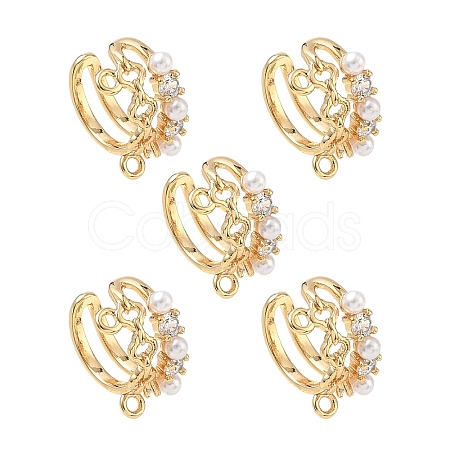 SHEGRACE Brass Cuff Earring Findings XGRQ3P031-652G-1