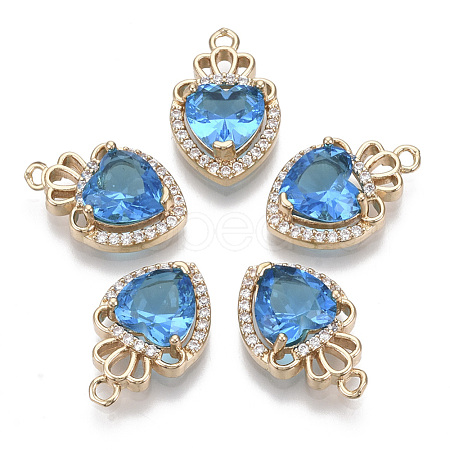 Glass Pendants GLAA-T021-14B-1