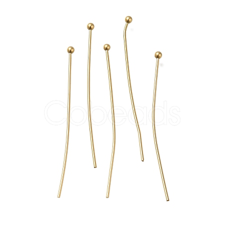 Brass Ball Head Pins KK-H502-03E-G-1