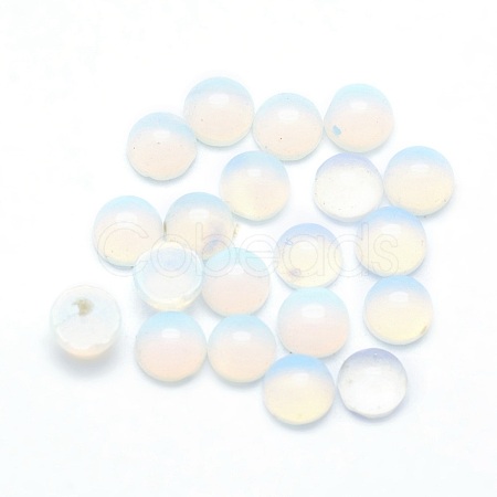 Opalite Cabochons X-G-P393-R10-4mm-1