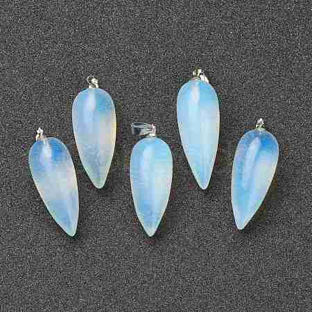 Opalite Pointed Pendants G-F705-01N-P-1