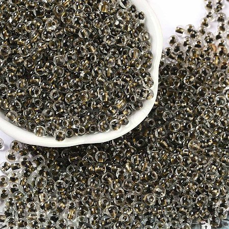 Transparent Inside Colours Glass Seed Beads X1-SEED-A032-04M-1
