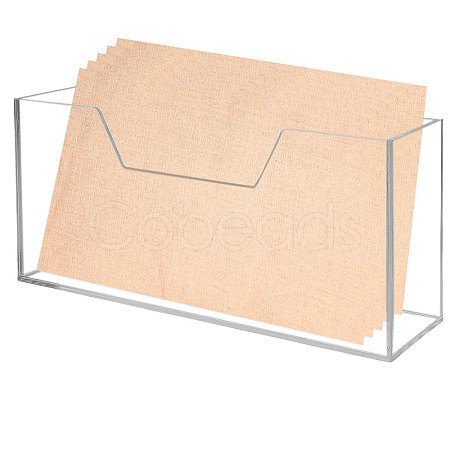 Transparent Acrylic Napkin Holder ODIS-WH0099-82B-1
