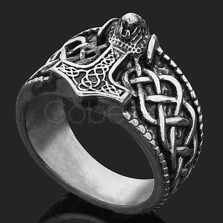 Viking 304 Stainless Steel Finger Rings for Men FS-WGB3F16-02-1