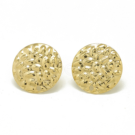 304 Stainless Steel Stud Earring Findings LS-X-STAS-Q225-02G-1