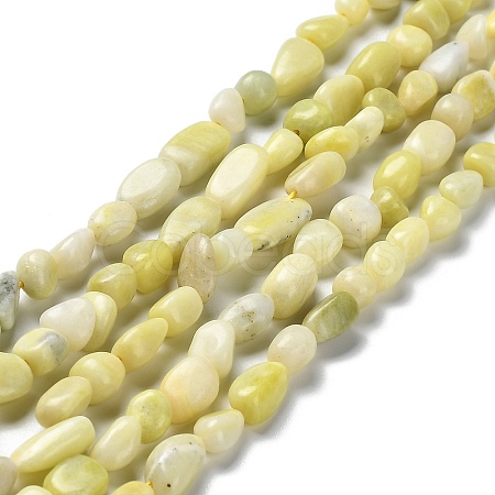 Natural Jade Beads Strands G-P497-01A-06-1