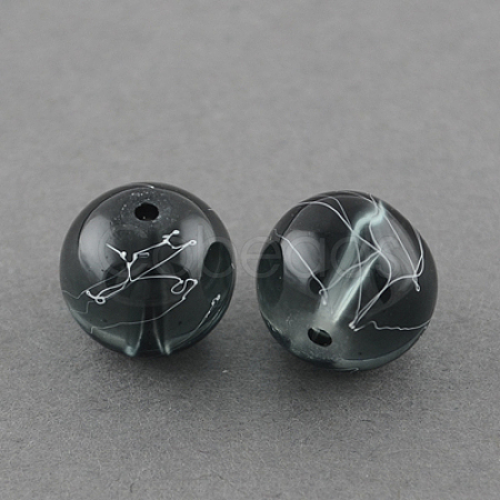 Drawbench Transparent Glass Beads Strands X-GLAD-Q012-8mm-14-1