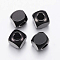 304 Stainless Steel Beads, Cube, Electrophoresis Black, 6x6x6mm, Hole: 3mm