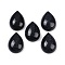 Synthetic Blue Goldstone Cabochons, Teardrop, 20~20.5x15~15.5x6.5~7mm