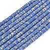 Dyed Synthetic Imperial Jasper Beads Strands G-A272-C06-05-3