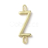 Rack Plating Brass Connector Charms KK-P245-07G-Z-1