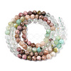 Natural & Synthetic Mixed Gemstone Beads Strands G-D080-A01-01-21-2
