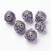 Handmade Indonesia Round Beads IPDL-R400-11-2