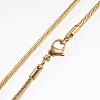 304 Stainless Steel Necklaces X-NJEW-D281-03-3