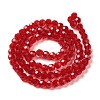 Transparent Glass Beads EGLA-A035-T6mm-D07-3