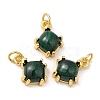 Rack Plating Brass Charms KK-C030-03G-1