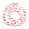 Electroplate Non-magnetic Synthetic Hematite Beads Strands G-L485-24-RG-3