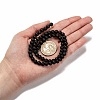 Natural Lava Rock Round Beads Strands X-G-M169-6mm-03-5