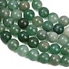 Natural Green Aventurine Beads Strands G-Q462-12mm-20-6