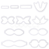 4 Boxs 4 Styles Plastic Molds DIY-SC0030-53B-7