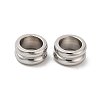 Non-Tarnish 304 Stainless Steel European Beads LS-STAS-H214-05P-1