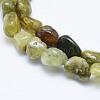 Natural Green Garnet Beads Strands G-K203-05-3