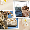 4Pcs 4 Colors PU Leather Oval Bottom FIND-CL0001-79A-6