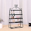 4-Tier Iron Earring Display Stands PW-WG33452-01-1