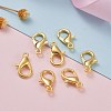 Zinc Alloy Lobster Claw Clasps E105-G-6