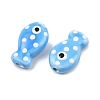 Handmade Porcelain Beads PORC-B009-03I-2