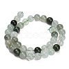Natural Green Rutilated Quartz Beads Strands GG-CBAC678-A01-10mm-4