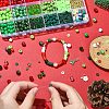 Christmas Theme DIY Acrylic Beads Bracelets Making Kits DIY-YW0010-91-5