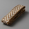Zig Zag Pattern Cotton Wide Belt Bag Handles FIND-WH0152-22-1