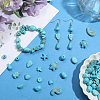 17 Styles Dyed Synthetic Turquoise Beads G-SC0003-46-3