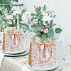 Floral Printed Paper Gift Tote Bags ABAG-WH0044-82C-6