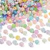 ABS Plastic Bead Caps KY-P021-03A-M-1
