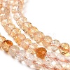 Natural Citrine Beads Strands G-Q002-B04-03-4