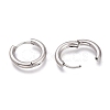 Tarnish Resistant 201 Stainless Steel Huggie Hoop Earrings EJEW-L256-05C-P-3