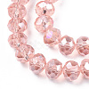 Electroplate Glass Beads Strands EGLA-A034-T8mm-B31-2