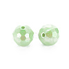 Opaque Acrylic Beads X-TACR-S154-10F-01-4
