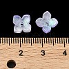 Dyed & Heated Glass Bead Caps GLAA-Z019-01E-3