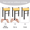 20Pcs PVC Chair Leg Floor Protectors FIND-GF0003-37-3