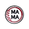 DIY Mother's Day Theme Flat Round Pendant Silicone Molds SIMO-H010-02A-1