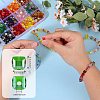 2 Bags Imitation Artificial Crystal Glass Beads GLAA-SZ0001-95B-07-2