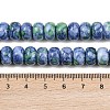 Dyed Synthetic Riverstone Beads Strands G-Z105-C01-01C-5
