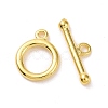 Brass Toggle Clasps KK201-G-1