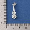 Rack Plating Brass Micro Pave Cubic Zirconia Ice Pick Pinch Bails KK-F873-19S-3