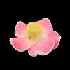 Handmade Polymer Clay 3D Flower Plumeria Beads CLAY-Q192-30mm-11-2